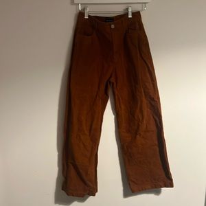 Frank and Oak Cordoruy Straight leg pants